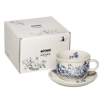 Mumin Presentset -  Mugg + Fat - Haru (Moomin by Arabia) 