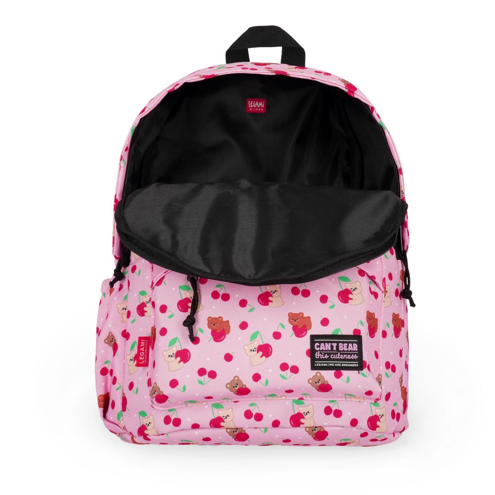 My Backpack, Teddy Bear, Cherry, rygsæk - 4