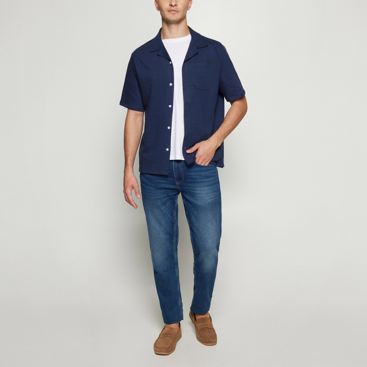 Signal - Eifel Shirt - Blue Captain - 3