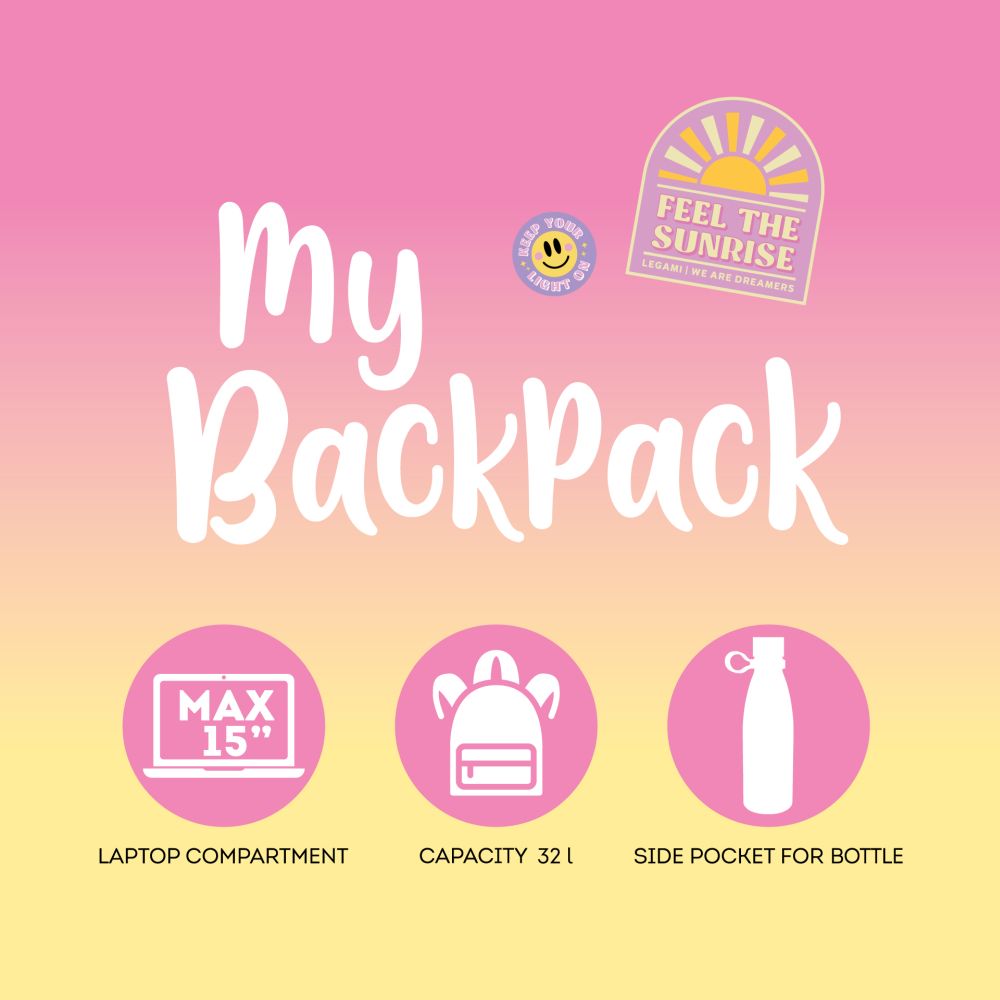 My Backpack, Sunrise Lover, rygsæk - 7