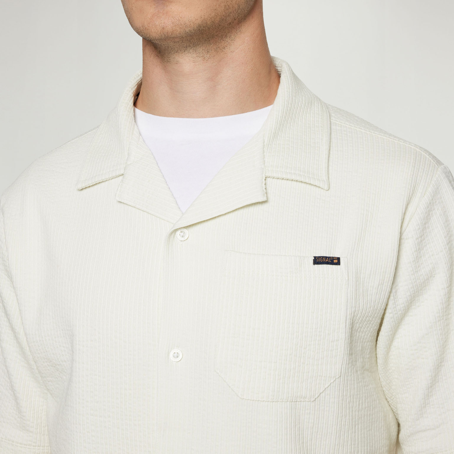 Signal - Eifel Shirt - Ecru Vapor - 3