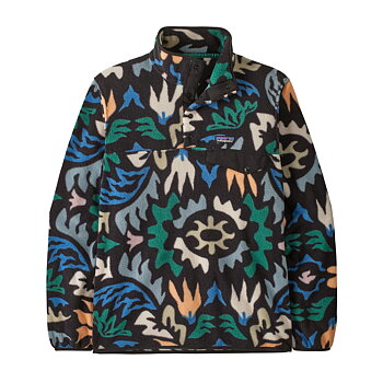 Patagonia - Lightweight Synchilla Snap-T Fleece Pullover Kaleido Black