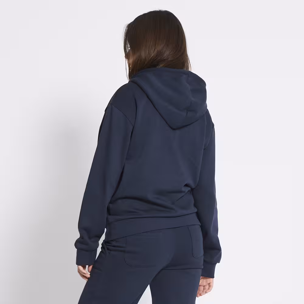 TSR Ziphoodie "Vivvi" Marinblå med TSR Brodyr - 3