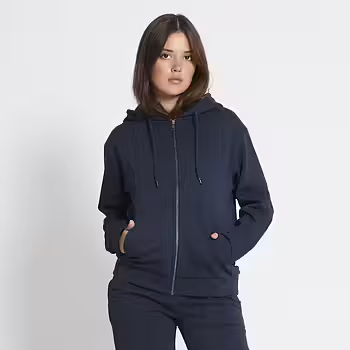 TSR Ziphoodie "Vivvi" Marinblå med TSR Brodyr