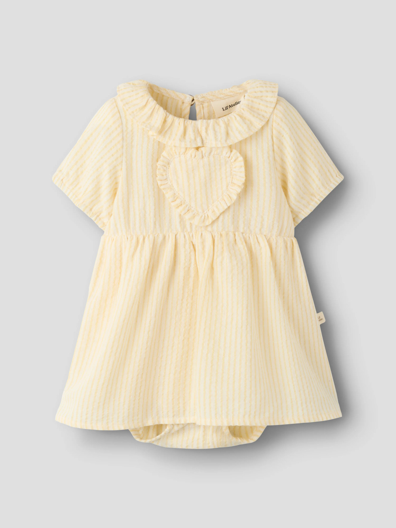 NBFFOLLY SS BODY DRESS LIL Coconut Milk SAHARA SUN