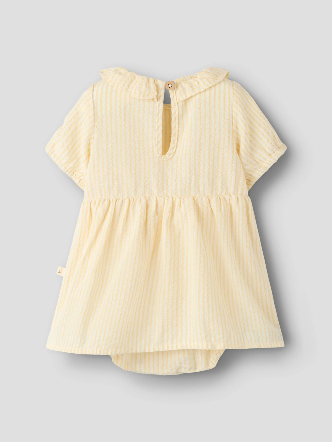 NBFFOLLY SS BODY DRESS LIL Coconut Milk SAHARA SUN - 2