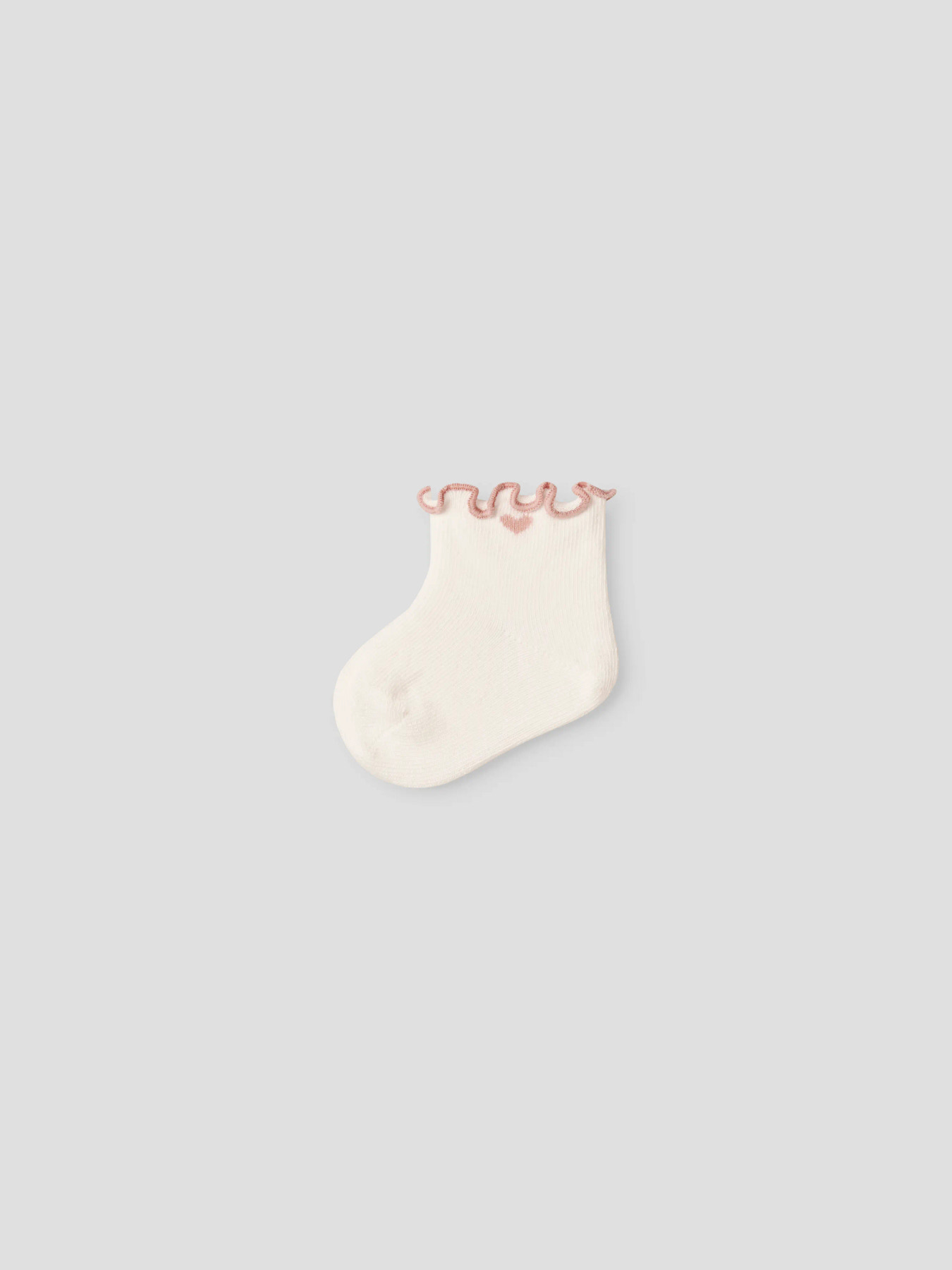NBFFIDUCIA SOCK LIL Coconut Milk MISTY ROSE