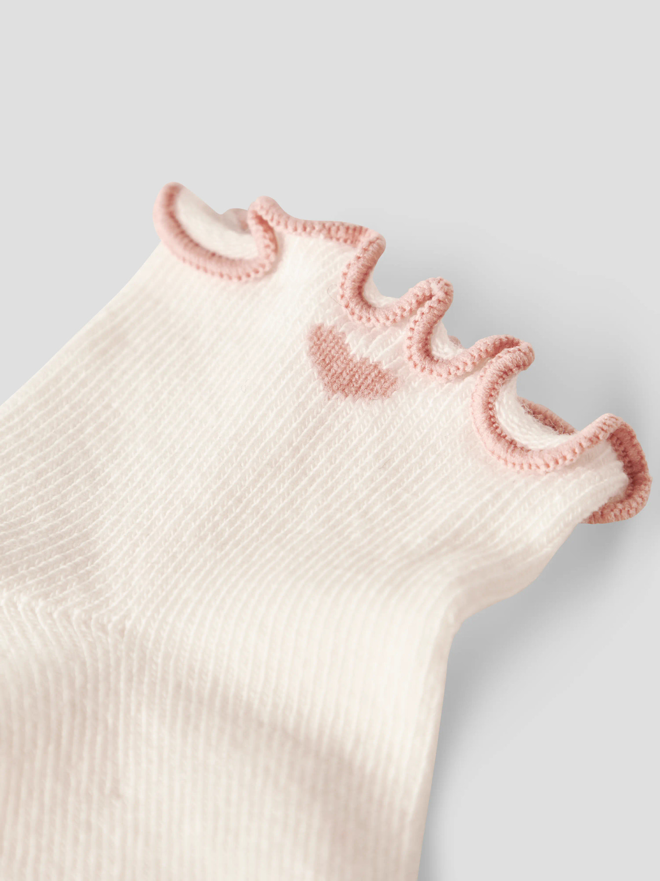 NBFFIDUCIA SOCK LIL Coconut Milk MISTY ROSE - 2
