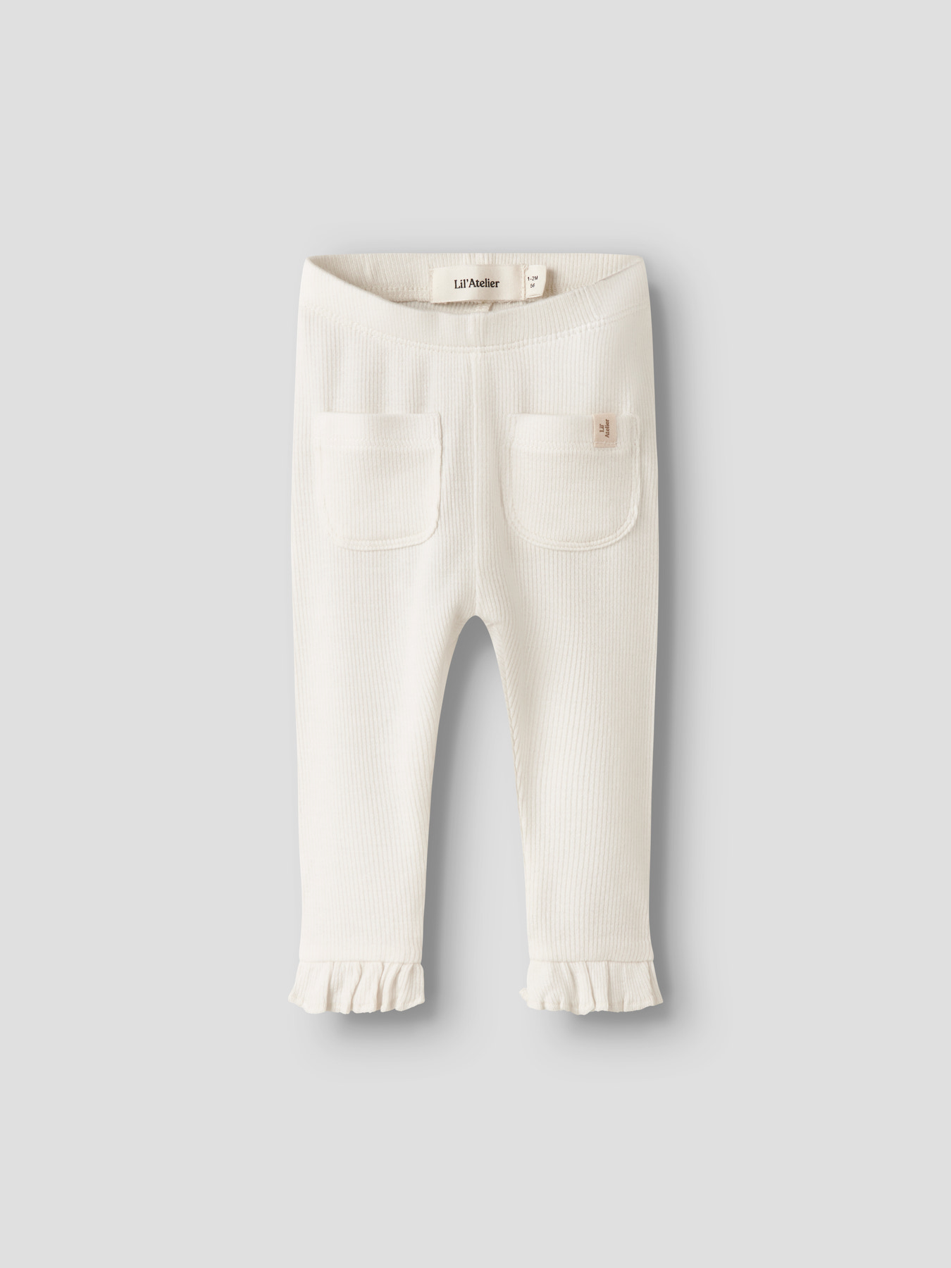 NBFFRIJO SLIM LEGGINGS LIL Coconut Milk