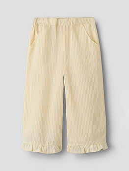 NMFFOLLY WIDE PANT LIL Coconut Milk SAHARA SUN