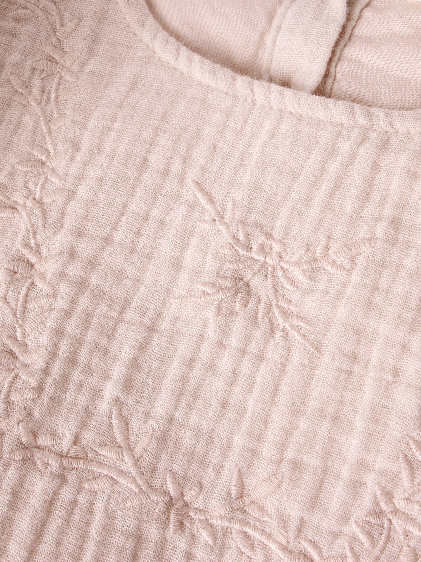 NMFFULINA SS LOOSE DRESS LIL Peach Whip - 3