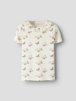 NMFLAYO SIA SS SLIM TOP LIL Coconut Milk FLOWER