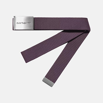 Carhartt WIP - Clip Belt Chrome Cozy Purple