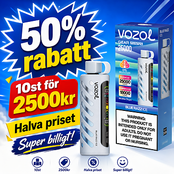 10st Vozol - 250,000 Puffar