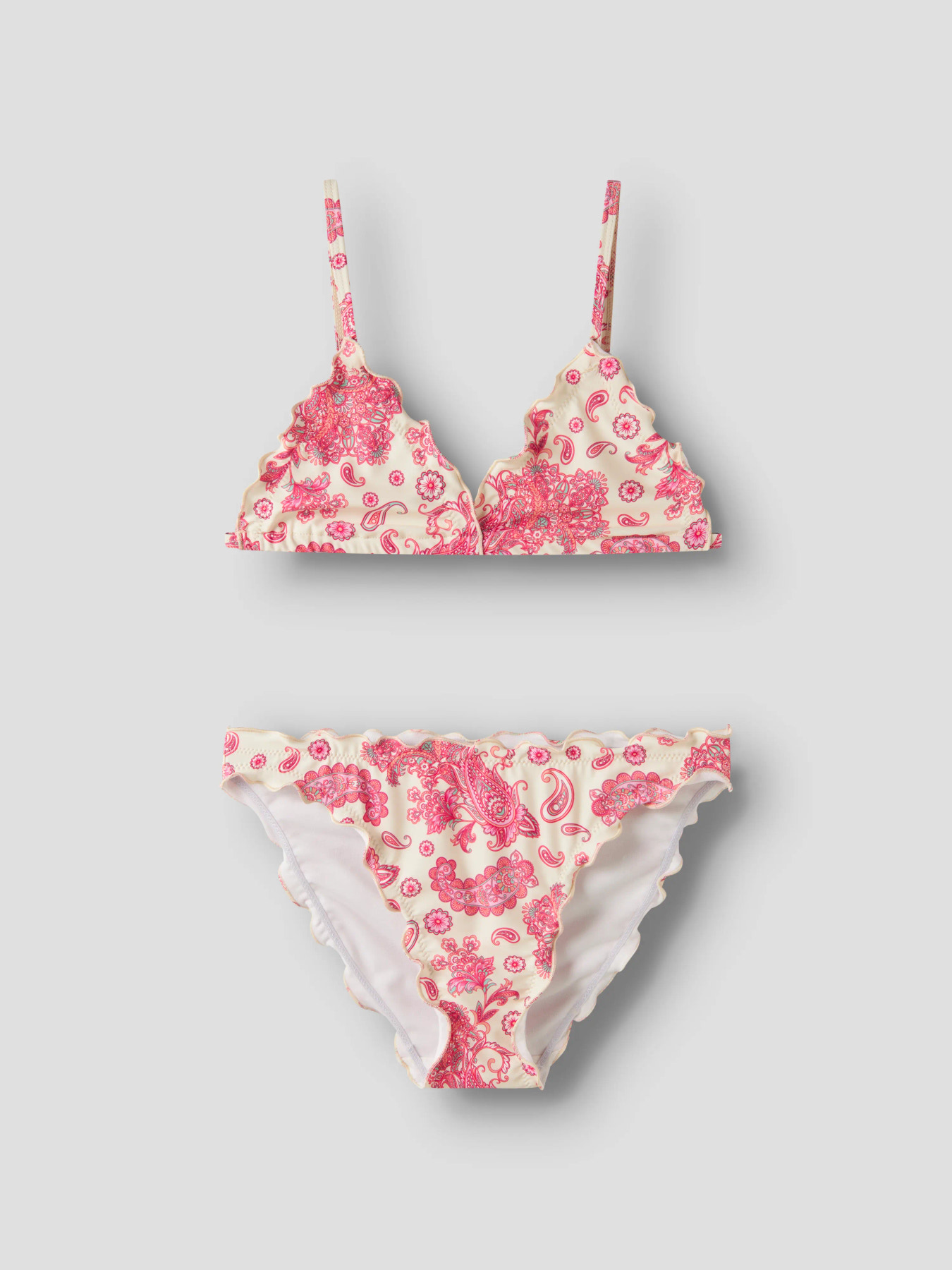 NLFZILLO BIKINI Georgia Peach PAISLEY