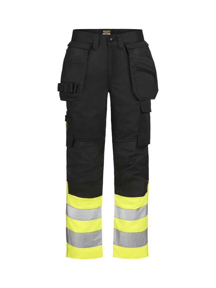 Jobman 2514 Hantverksbyxa Stretch Varsel
