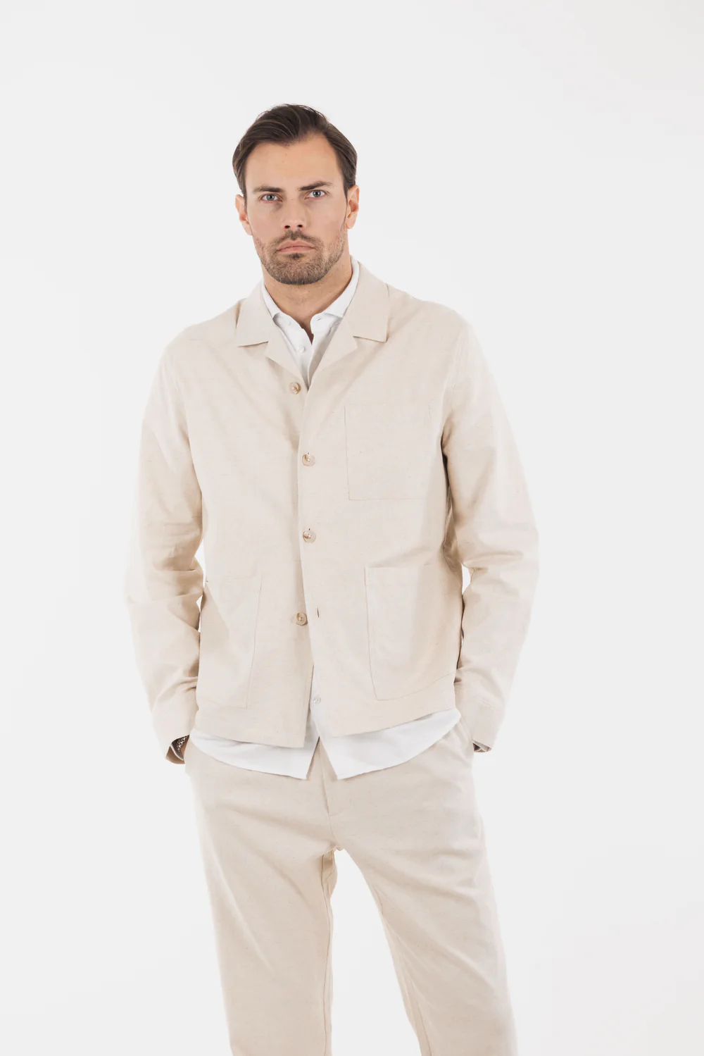 Urban Pioneers - Kasdan Blazer Shirt - Sand