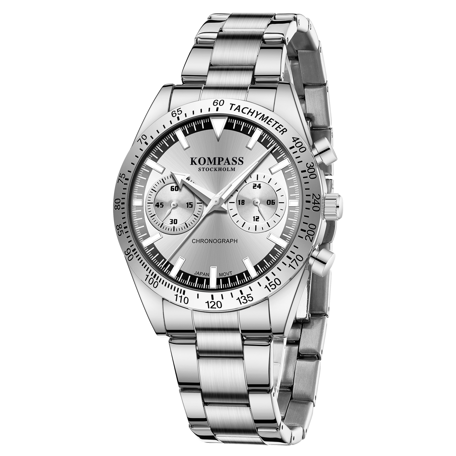 Kompass Airborne Chronograph Silver - 3