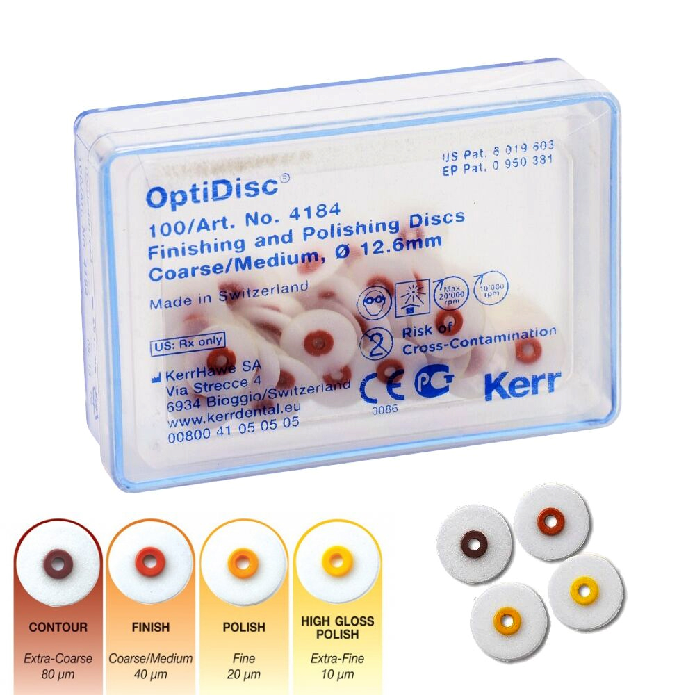 OptiDisc Polertrissor Grov-Medium, 12.7mm, 100 st