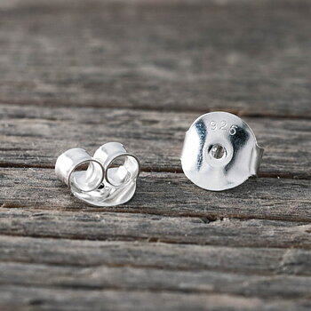 by Faith - Baksida "stor" till örhängen silver