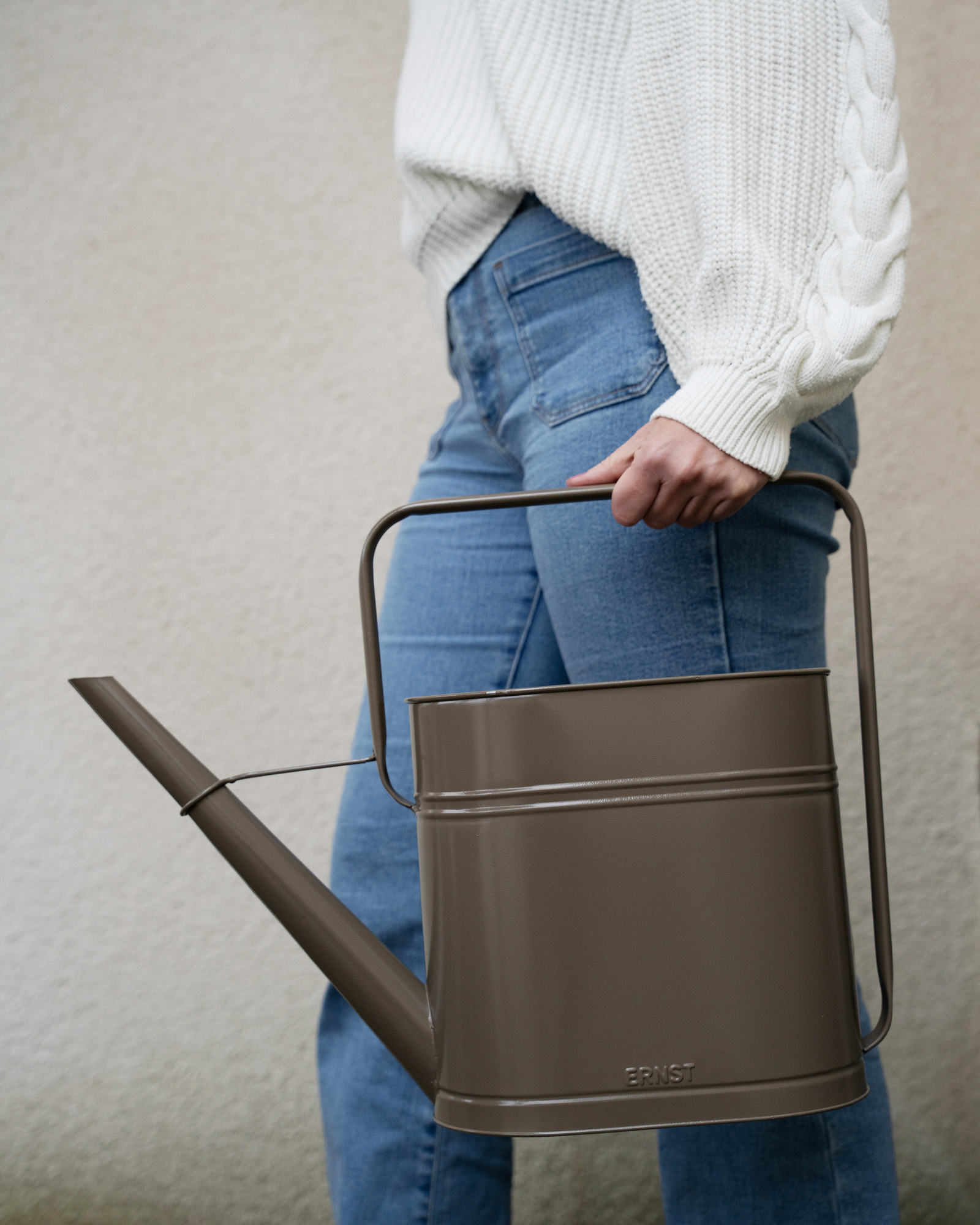 Ernst Watering Can - Brown/Mole - 45x16,5x40 cm