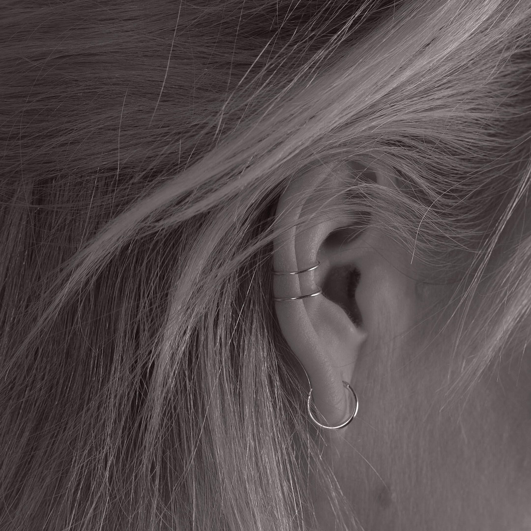 by Faith örhängen Creoler 12 mm - silver - 5