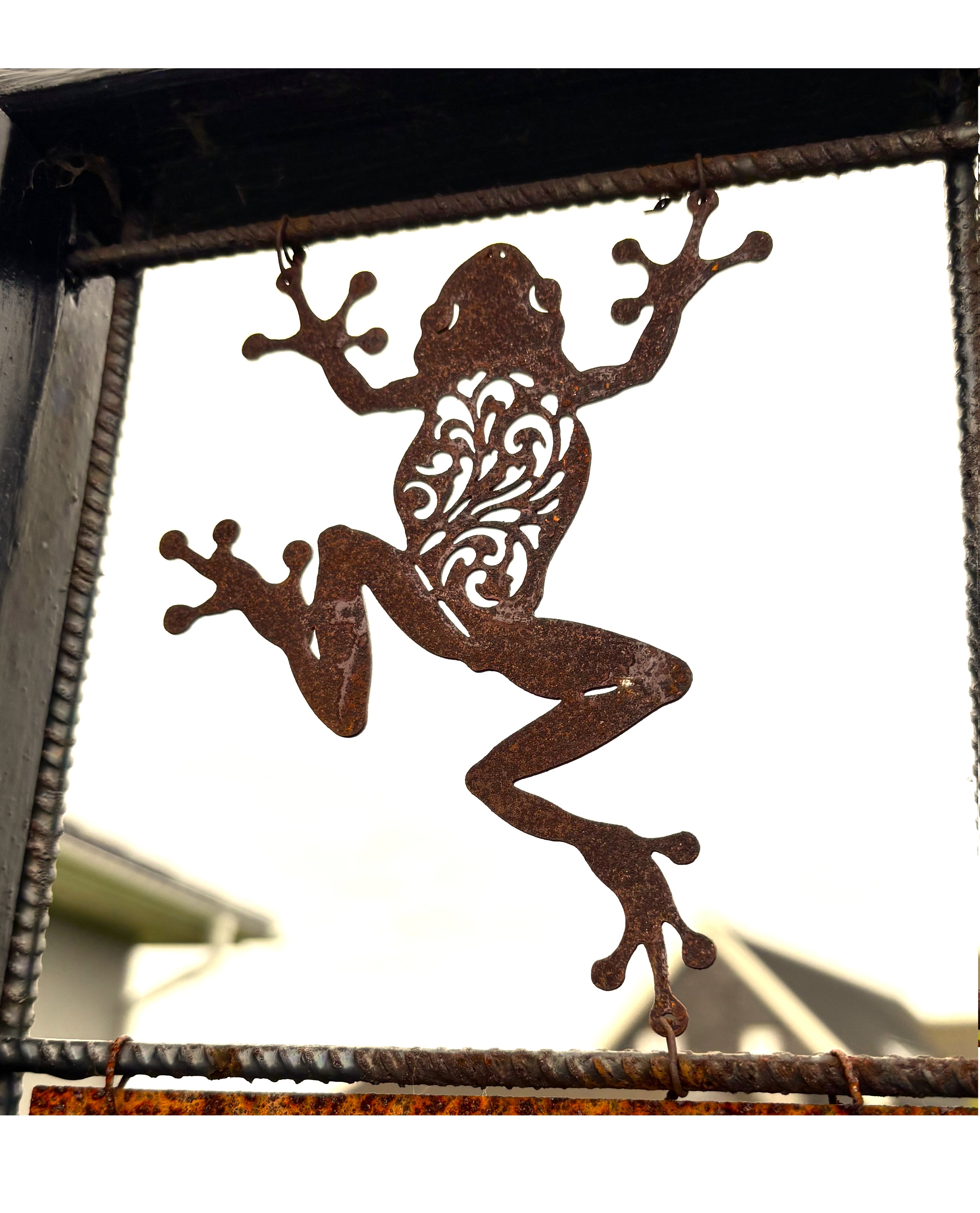 Rostig skylt till armeringsnät GRODA 14 cm