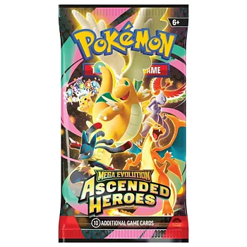 Pokemon Mega Evolution Ascended Heroes Booster Pack