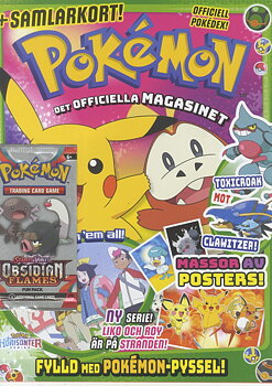 Pokemon magasin nr 2 2026, Extra Scarlet & Violet Obsidian flames fun pack