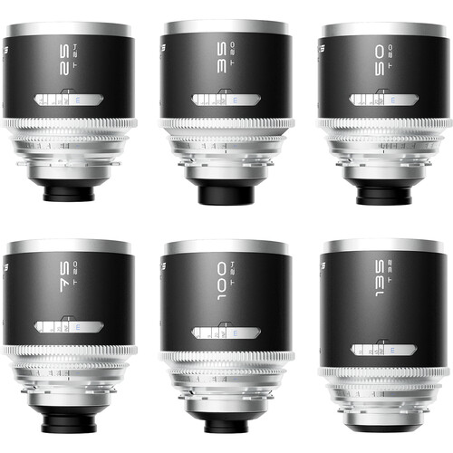 Mantis 1.33X Full Frame Anamorphic 25/35/50/75/100/135mm 6-lens Set