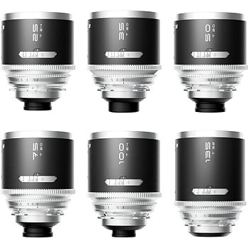 Mantis 1.33X Full Frame Anamorphic 25/35/50/75/100/135mm 6-lens Set