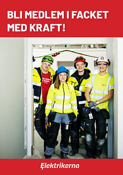 Broschyr A5 - Bli medlem i facket med kraft