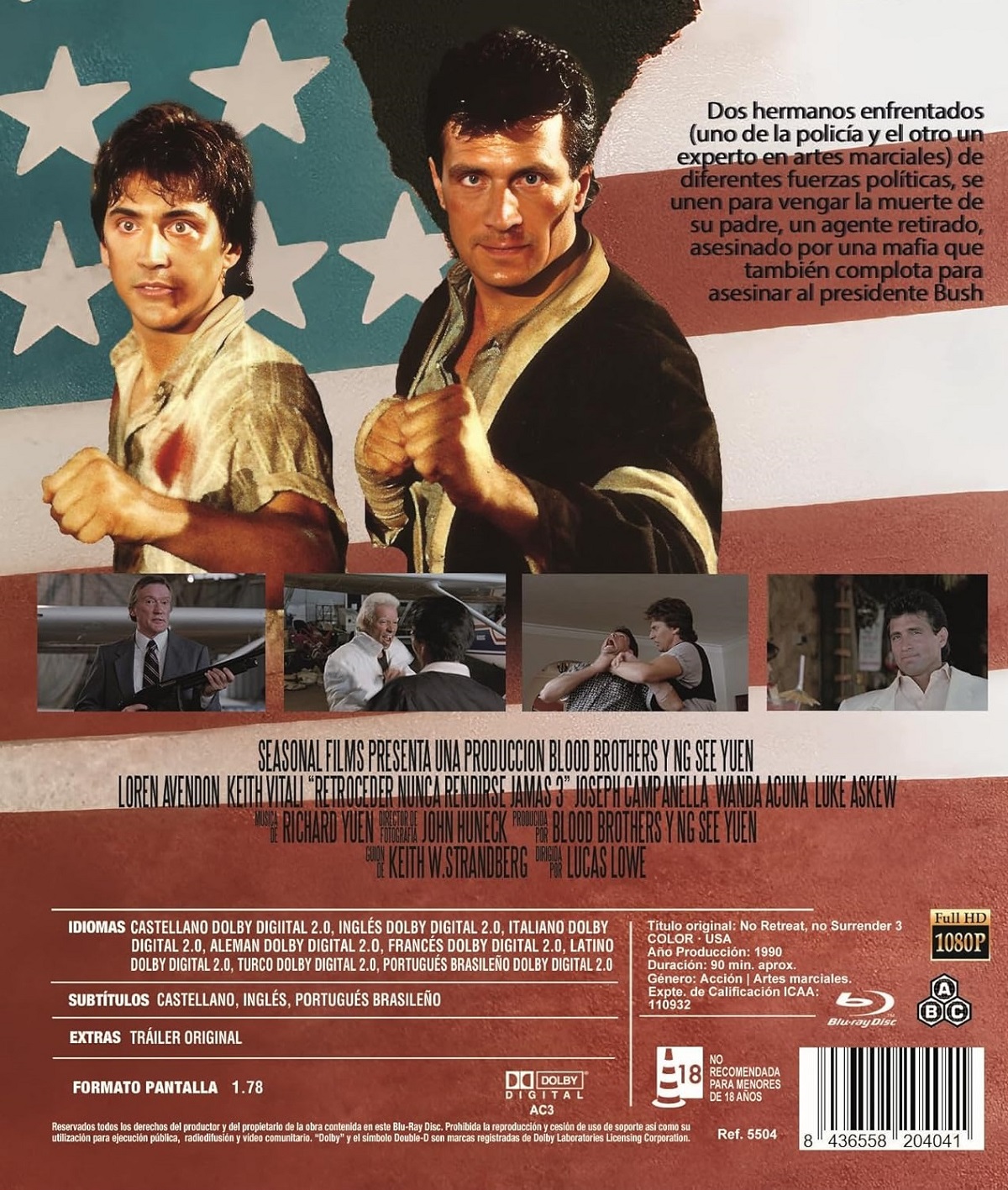 No Retreat, No Surrender 3 (ej svensk text) (Blu-ray) - 2