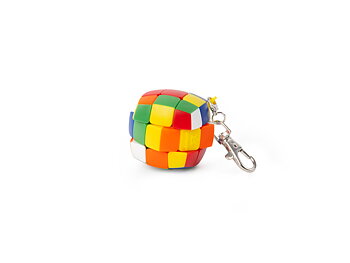 Meffert’s Mini Pillow Cube – kuddformad IQ-kub med nyckelhake