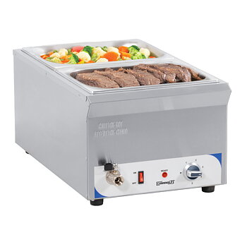 Bain-marie with drain tap GN 1/1 - 150 mm