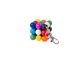 Meffert’s Mini Molecube – klurig IQ-kub med nyckelhake