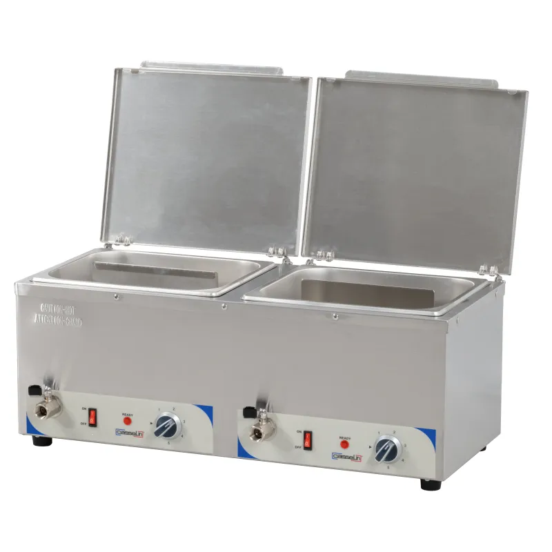 Sausage warmer double, 2 x GN 1/2 150 mm deep