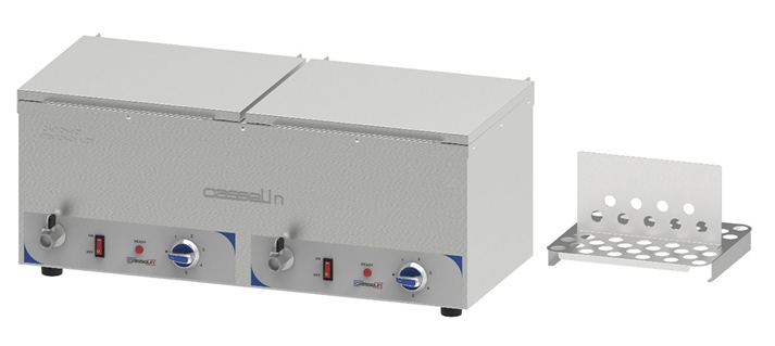 Sausage warmer double, 2 x GN 1/2 150 mm deep - 3