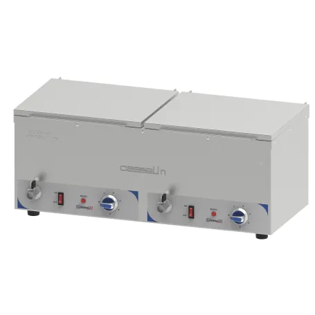 Sausage warmer double, 2 x GN 1/2 150 mm deep - 2
