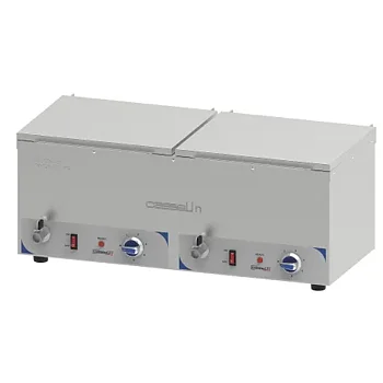 Sausage warmer double, 2 x GN 1/2 150 mm deep