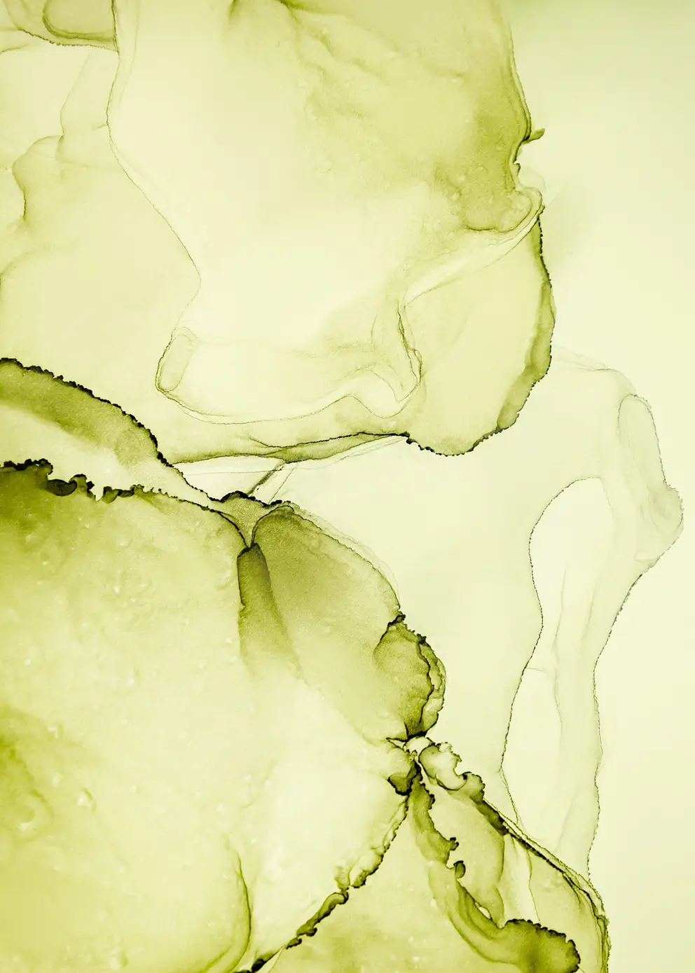 Lerretsbilde - Green Drift