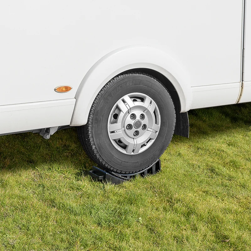 Level block round with wheel stop - 3
