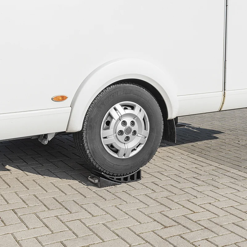 Level block round with wheel stop - 2