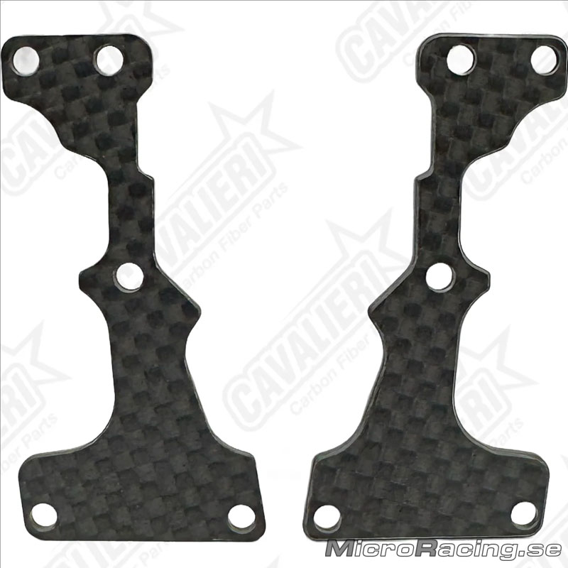 RC CARBON CAVALIERI - Kyosho MP11 Arm Insert Kit´s - Fram övre / 1.0
