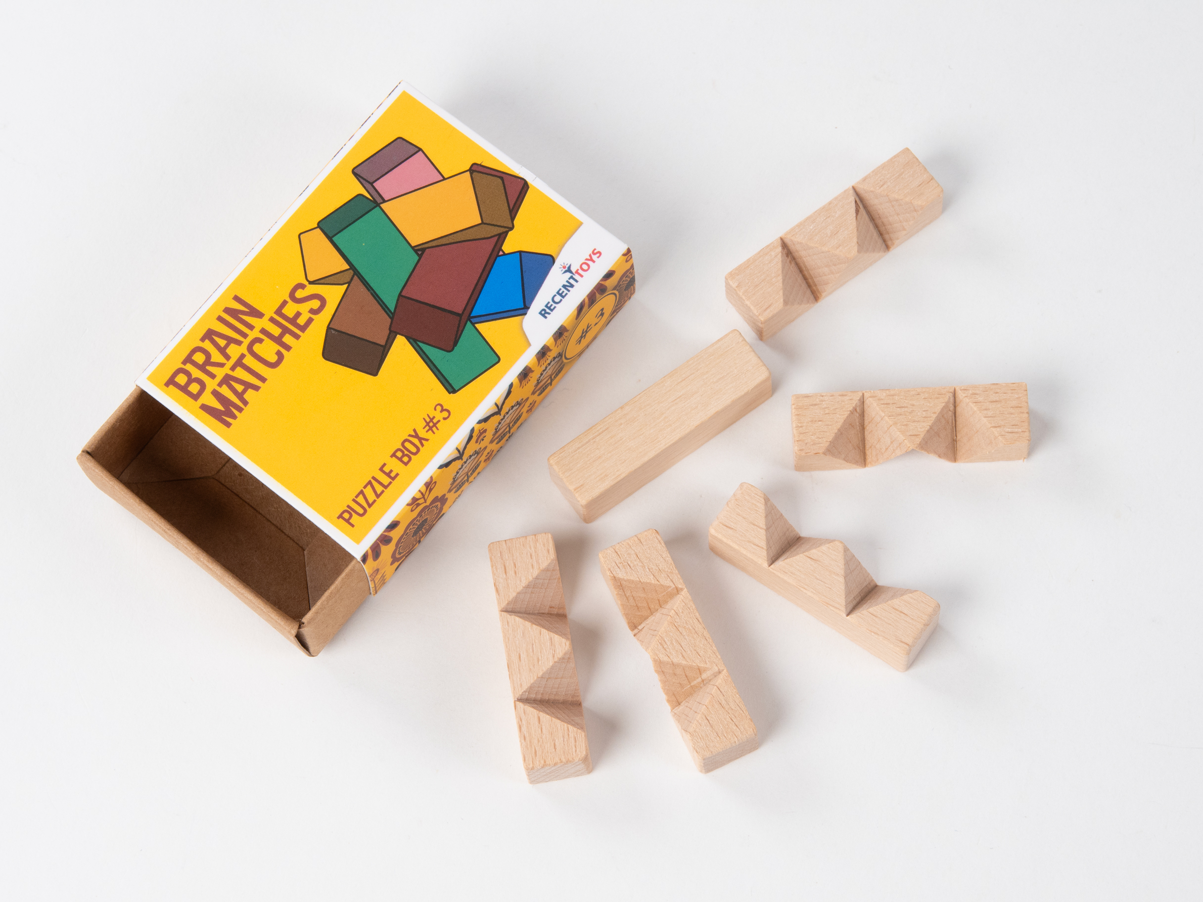 Brain Matches – IQ-kluringar i display, 48 st - 6