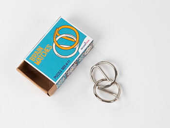Brain Matches – IQ-kluringar i display, 48 st