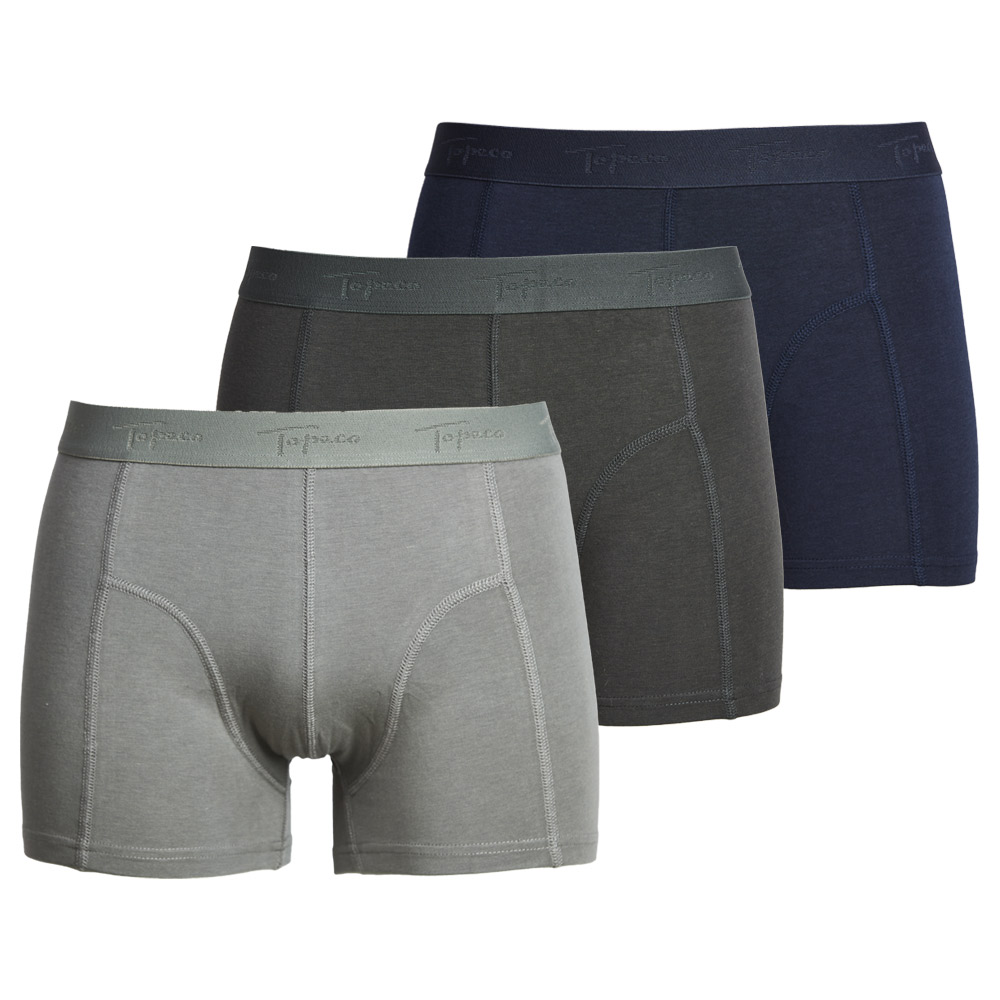 3-pack Herrboxer BAMBU Mixed colors Topeco