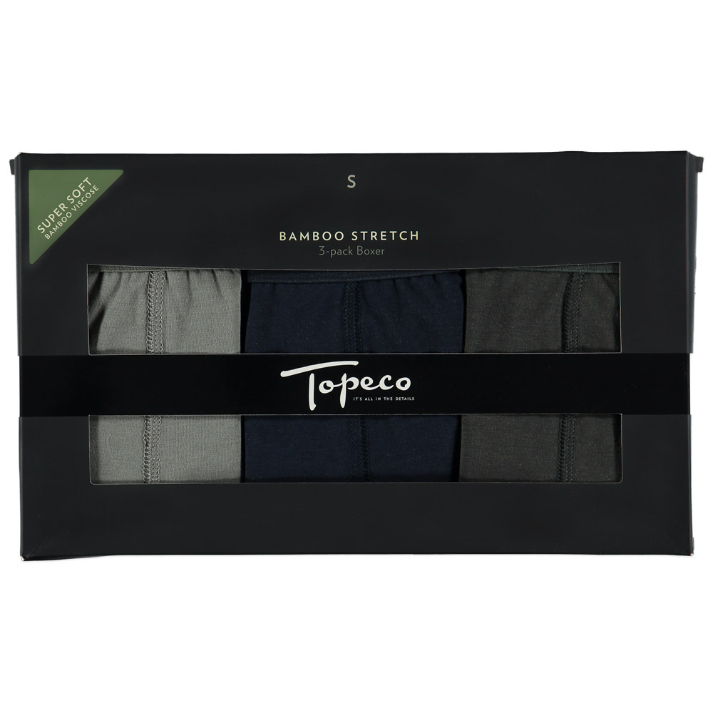 3-pack Herrboxer BAMBU Mixed colors Topeco - 2