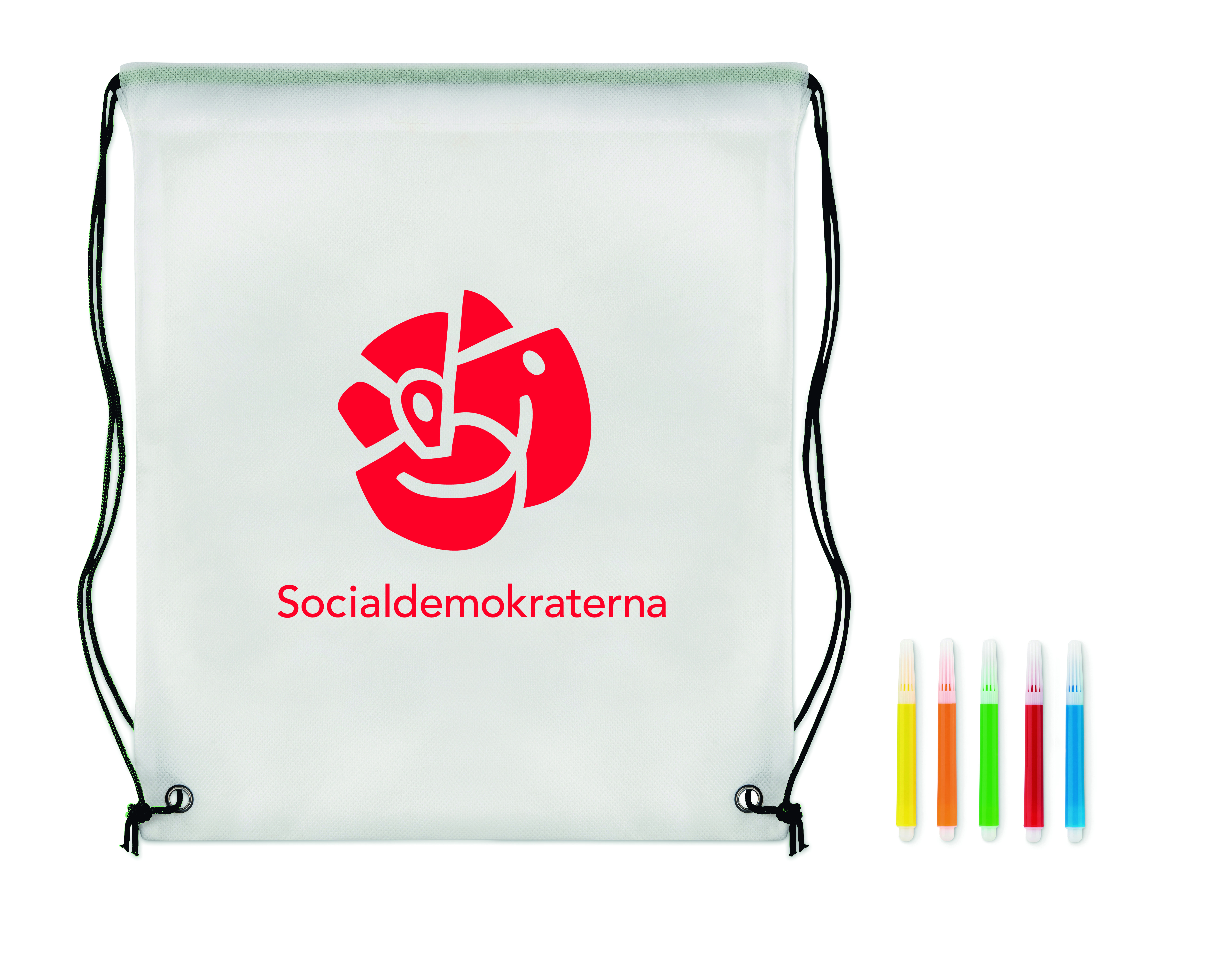 Gympapåse med målarmotiv