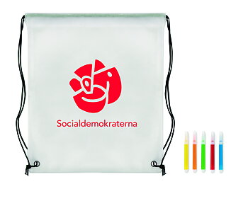Gympapåse med målarmotiv